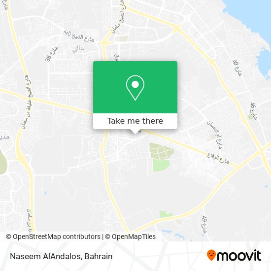 Naseem AlAndalos map