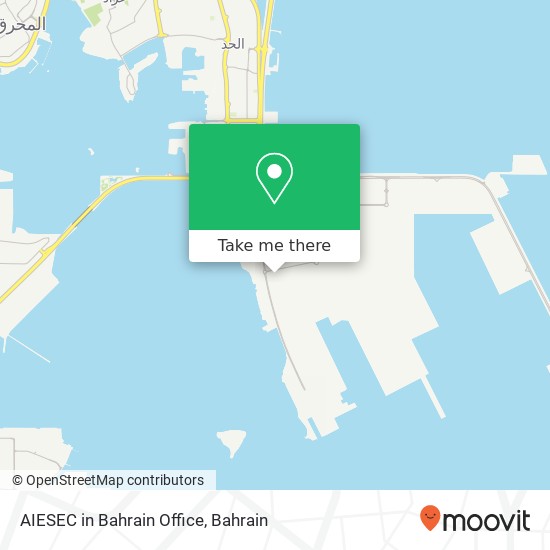 AIESEC in Bahrain Office map