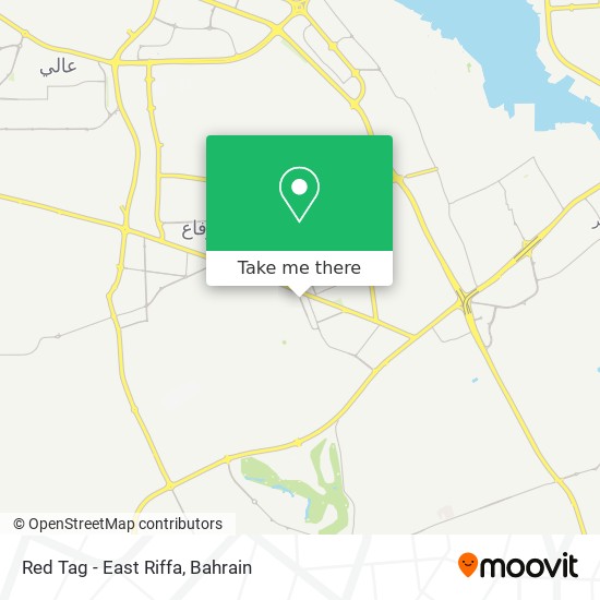 Red Tag - East Riffa map