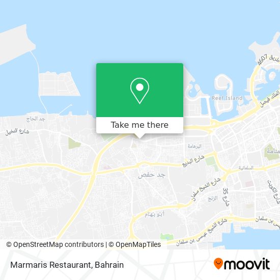 Marmaris Restaurant map