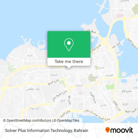 Solver Plus Information Technology map