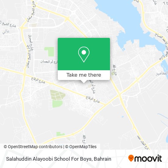 Salahuddin Alayoobi School For Boys map