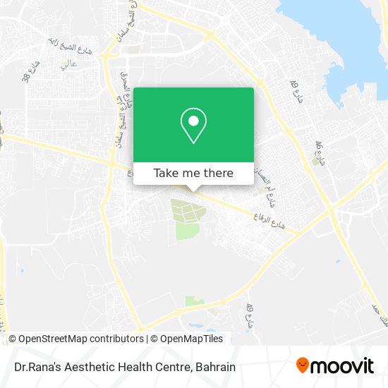 Dr.Rana's Aesthetic Health Centre map