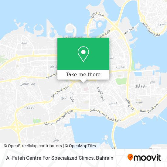 Al-Fateh Centre For Specialized Clinics map