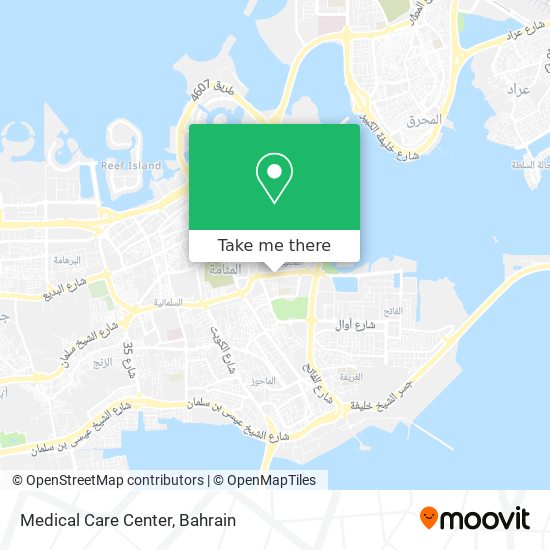 Medical Care Center map