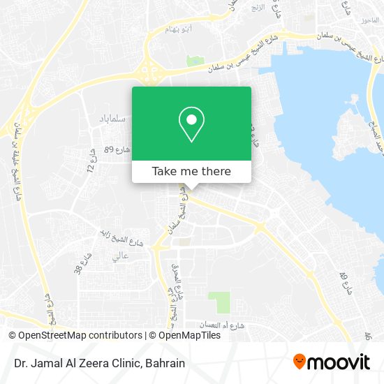 Dr. Jamal Al Zeera Clinic map