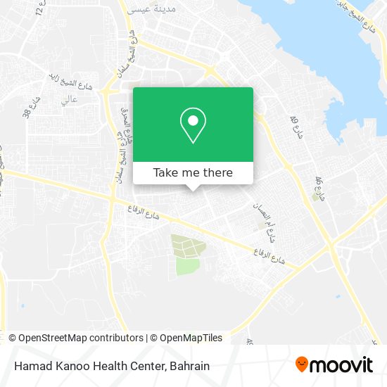Hamad Kanoo Health Center map