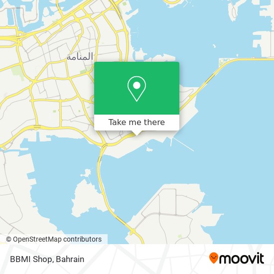 BBMI Shop map
