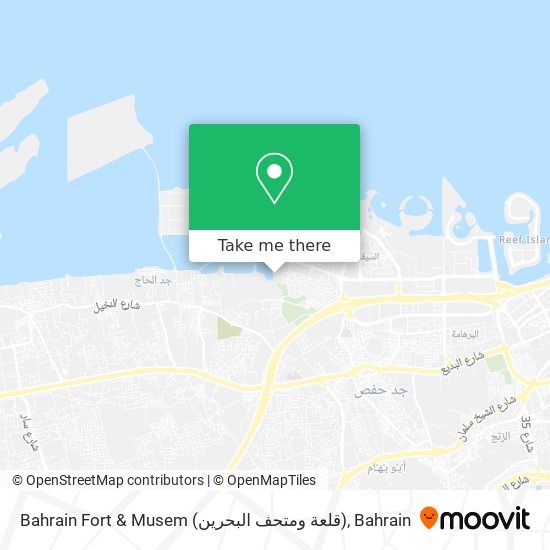 Bahrain Fort & Musem (قلعة ومتحف البحرين) map