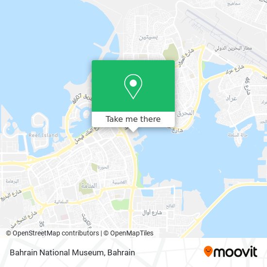Bahrain National Museum map
