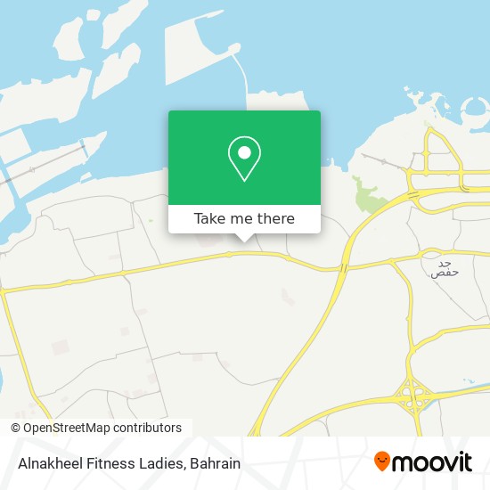 Alnakheel Fitness Ladies map