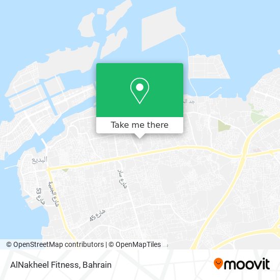 AlNakheel Fitness map