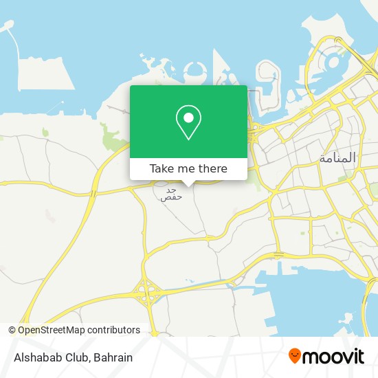 Alshabab Club map