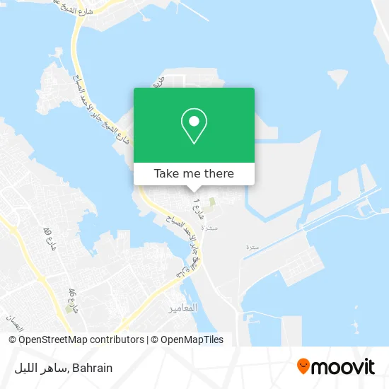 ساهر الليل map