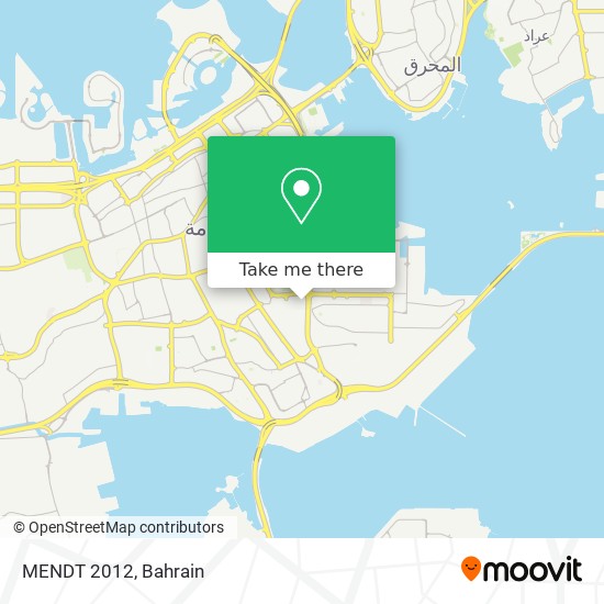 MENDT 2012 map