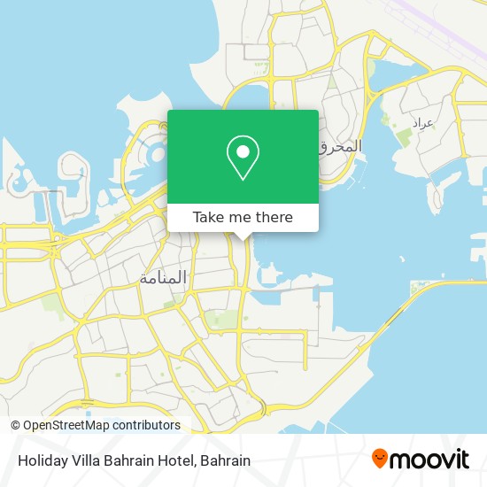 Holiday Villa Bahrain Hotel map