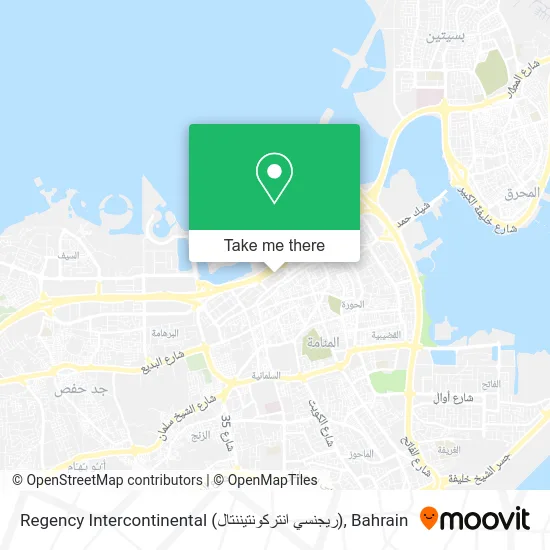 Regency Intercontinental (ريجنسي انتركونتيننتال) map