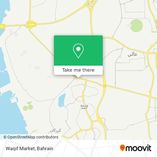 Waqif Market map