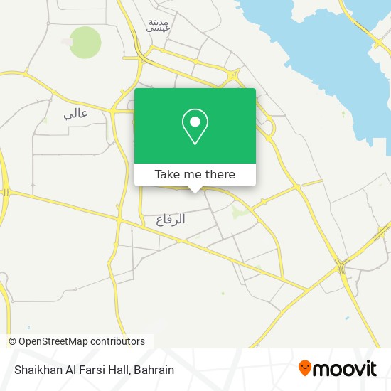 Shaikhan Al Farsi Hall map