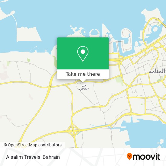 Alsalim Travels map