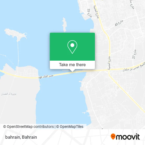 Bahrain map