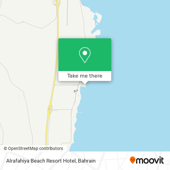 Alrafahiya Beach Resort Hotel map