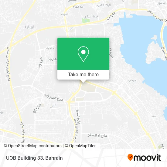 UOB Building 33 map