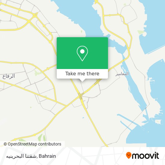 شقتنا البحرينيه map