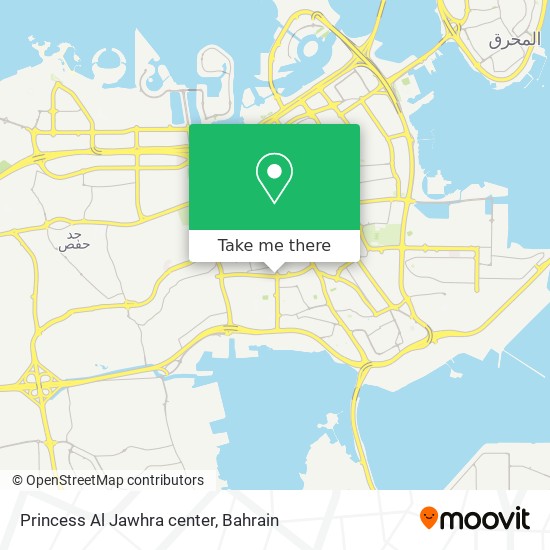 Princess Al Jawhra center map
