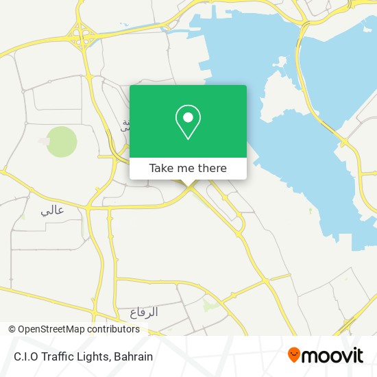 C.I.O Traffic Lights map