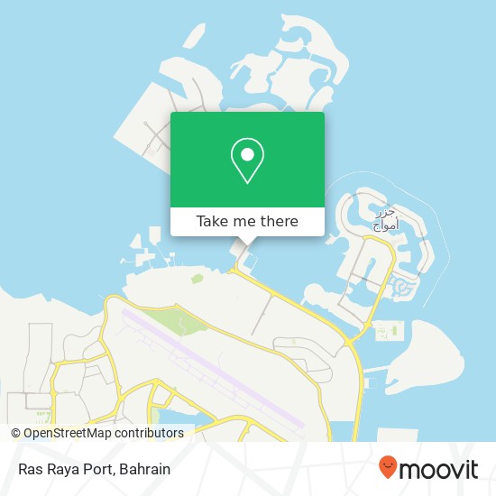 Ras Raya Port map