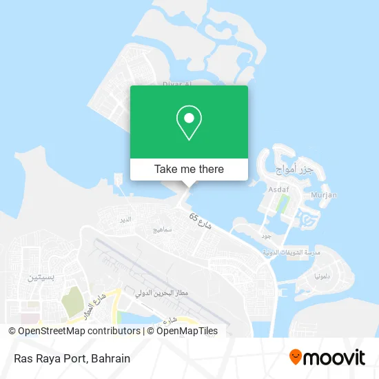 Ras Raya Port map