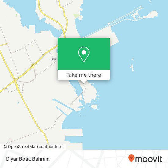 Diyar Boat map