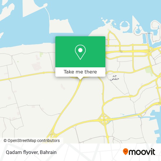 Qadam flyover map
