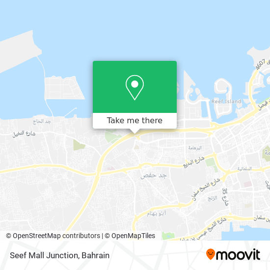 Seef Mall Junction map