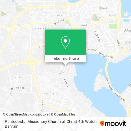 Pentecostal Missionary Church of Christ 4th Watch map