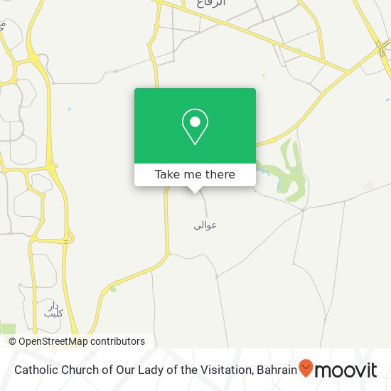 Catholic Church of Our Lady of the Visitation map