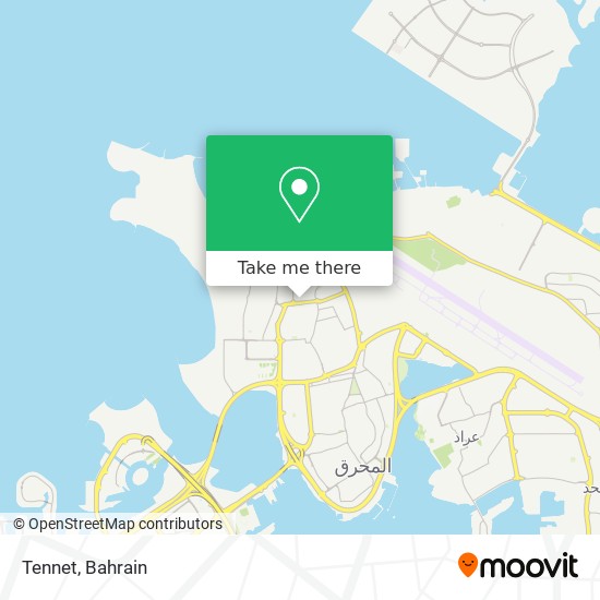 Tennet map