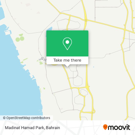 Madinat Hamad Park map