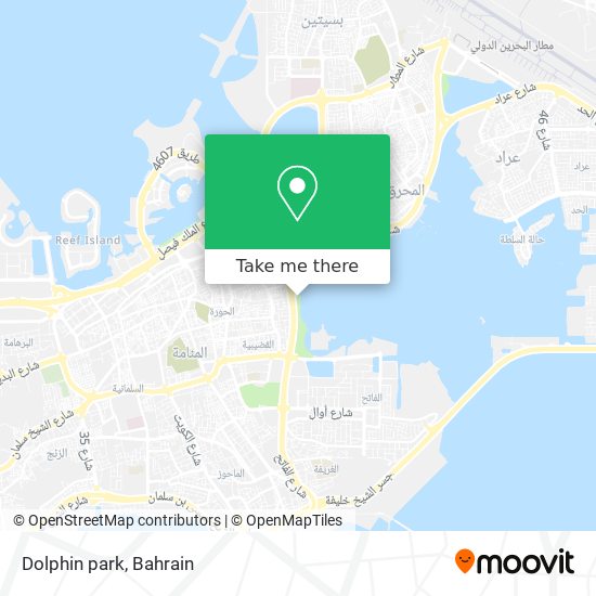 Dolphin park map