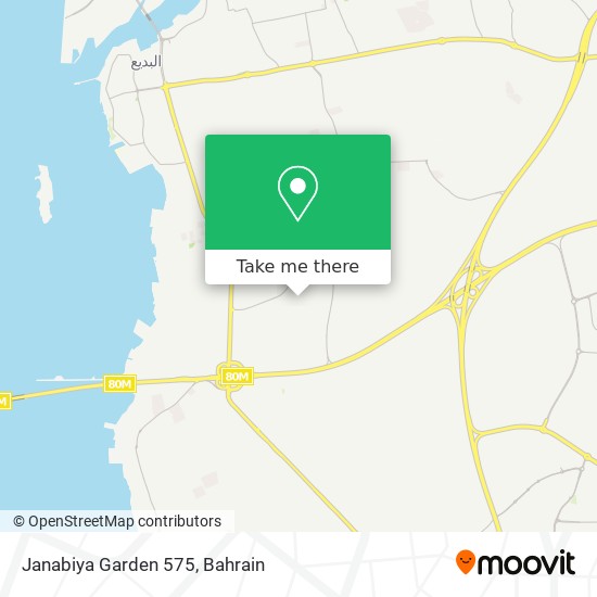 Janabiya Garden 575 map