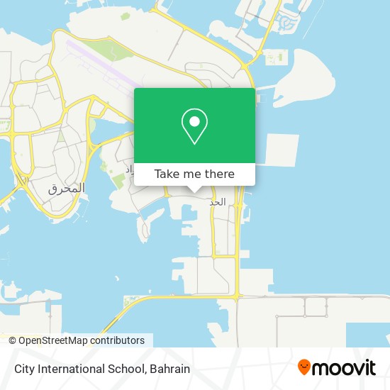 City International School map