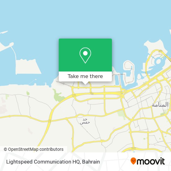 Lightspeed Communication HQ map
