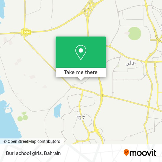 Buri school girls map