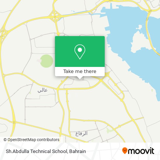 Sh.Abdulla Technical School map
