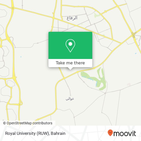Royal University (RUW) map