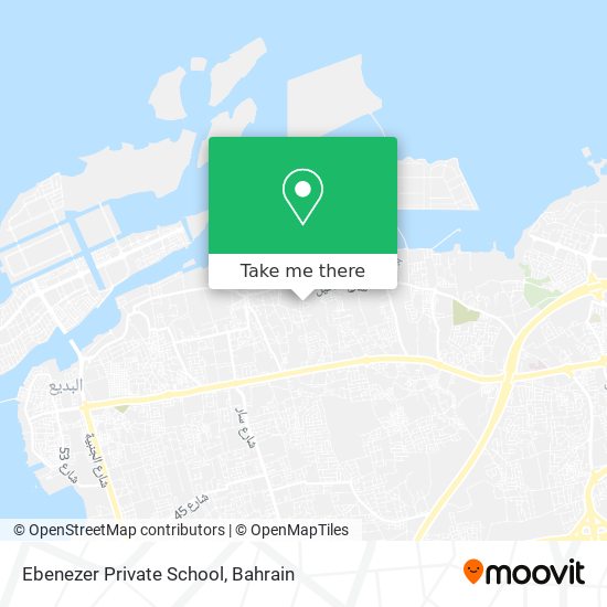 Ebenezer Private School map