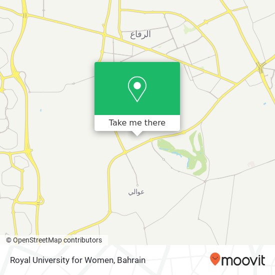 Royal University for Women map