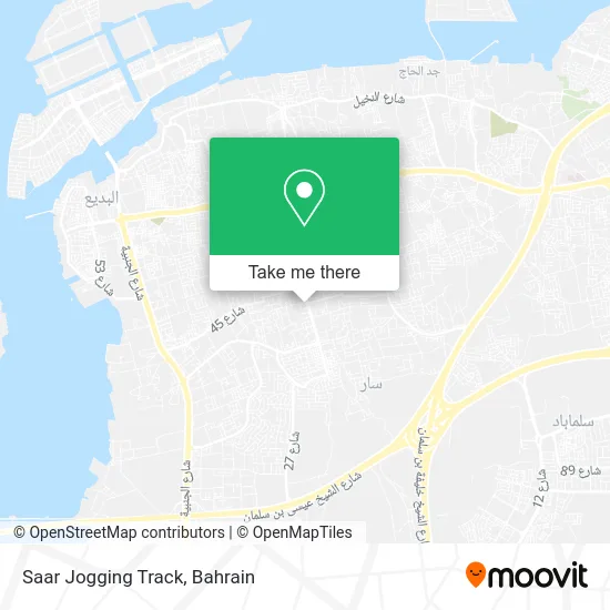 Saar Jogging Track map