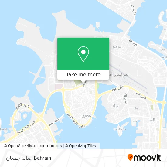 صالة جمعان map